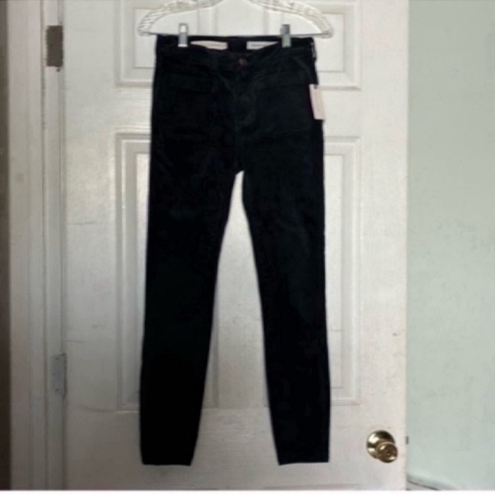 Pilcro and the letterpress Anthropologie Blue Skinny Pants